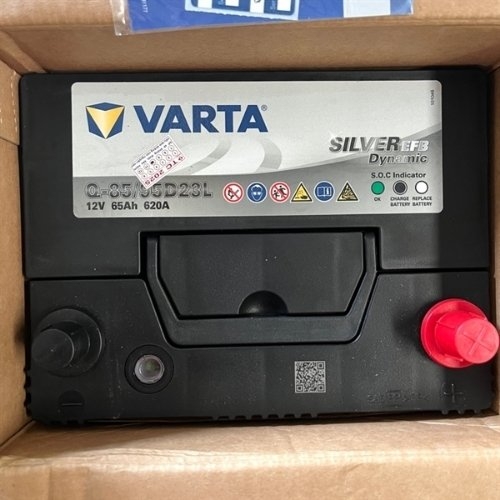 Ắc quy 65AH Varta Ắc quy Ford Laser Cứu hộ Ắc quy Thái Bình